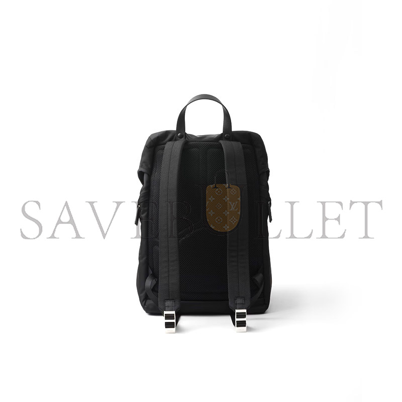 PRADA RE-NYLON AND SAFFIANO LEATHER BACKPACK 2VZ135 (45*27*17cm) PRADA RE-NYLON AND SAFFIANO LEATHER BACKPACK 2VZ135 (45*27*17cm)